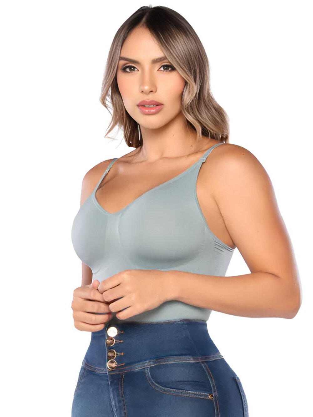 The Perfect Colombian Bodysuit for Summer - Stagmi Faja Tank Top ButtLift Shaper